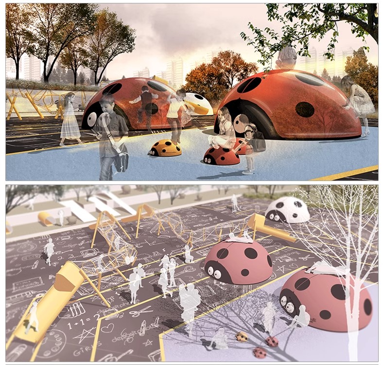 图片[32]-竞赛拼贴风高级灰景观园林建筑公园广场PS效果图素材PSD分层源件-大怪兽分享