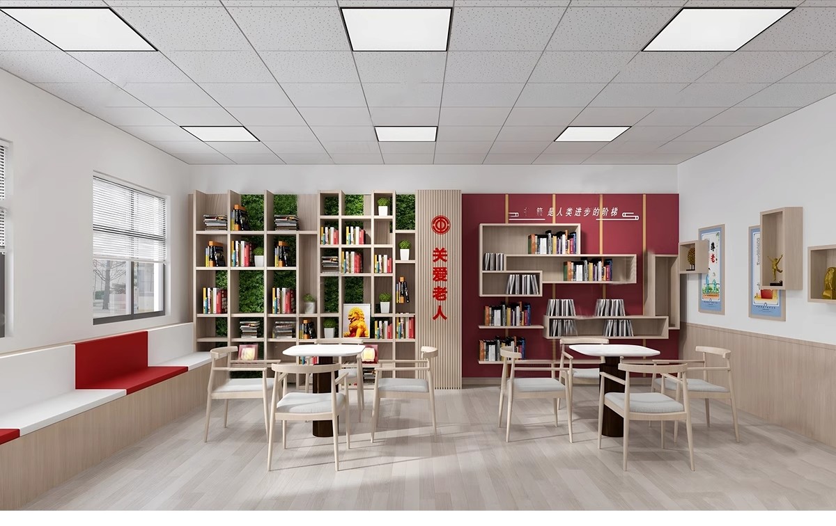 图片[35]-草图大师现代养老院福利院疗养中心大厅活动室卧室SU模型室内设计-大怪兽分享