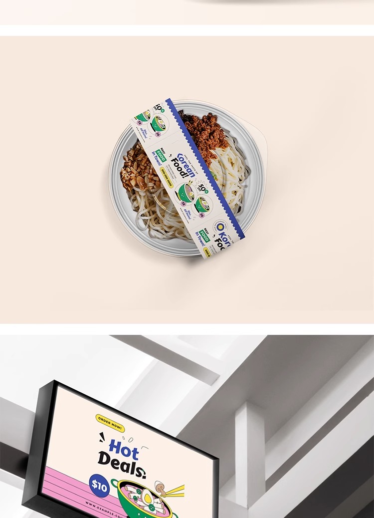 图片[13]-30款文创餐饮外卖品牌VI提案logo展示智能贴图样机PS设计素材模板-大怪兽分享