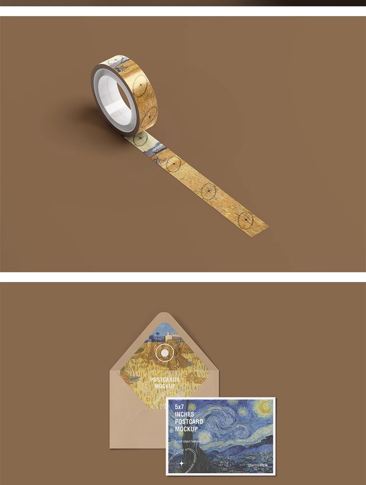 图片[13]-高级感艺术展览博物馆文创品牌vi提案展示贴图样机PS设计素材模板-大怪兽分享