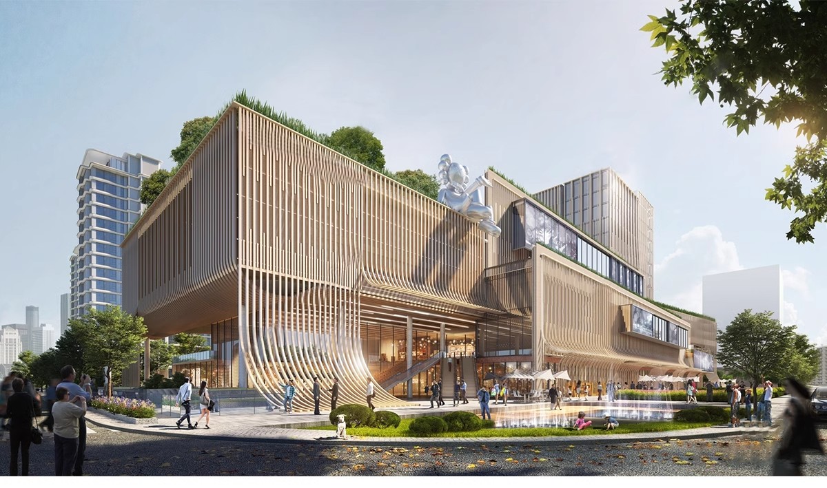 图片[37]-现代商业综合体商城商场购物中心步行街广场草图大师SU模型素材-大怪兽分享