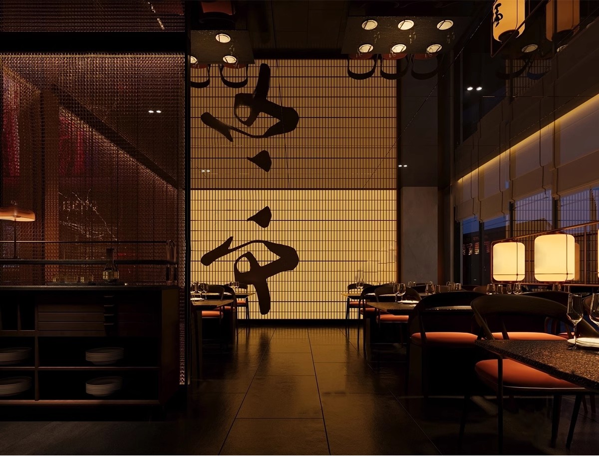 图片[36]-侘寂风餐厅室内设计饭店奶茶店咖啡厅餐饮空间工装草图大师SU模型-大怪兽分享