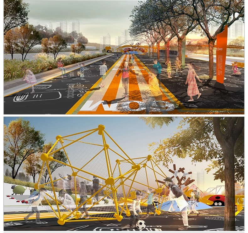 图片[33]-竞赛拼贴风高级灰景观园林建筑公园广场PS效果图素材PSD分层源件-大怪兽分享