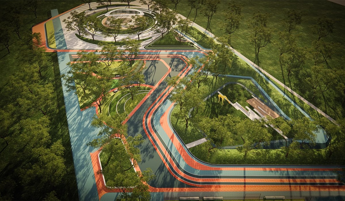 图片[35]-现代公园广场小游园园林节点景观树池座椅坐凳小品草图大师SU模型-大怪兽分享