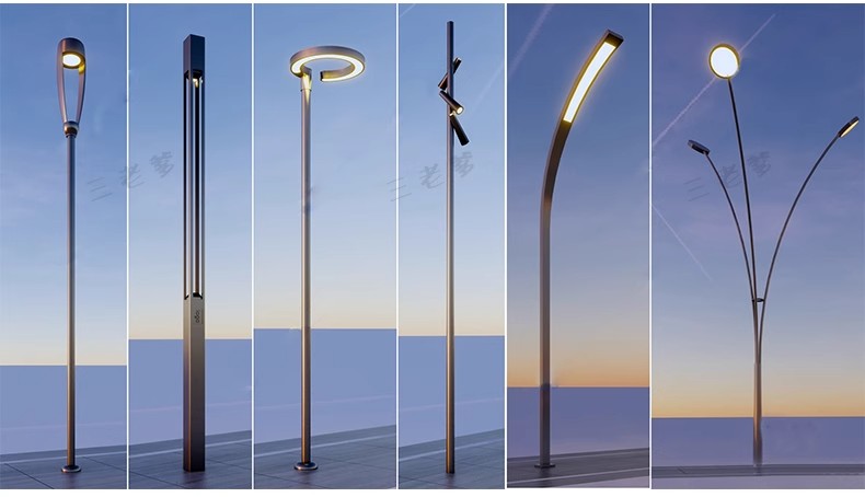 图片[35]-市政道路高杆灯太阳能景观灯广场玉兰灯城市路灯su模型库草图大师-大怪兽分享