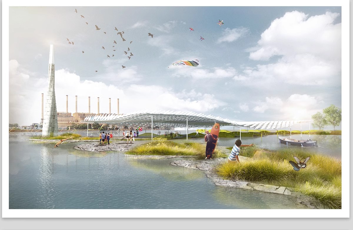 图片[38]-小清新竞赛风PS公园广场建筑景观插画风拼贴风效果图后期PSD素材-大怪兽分享