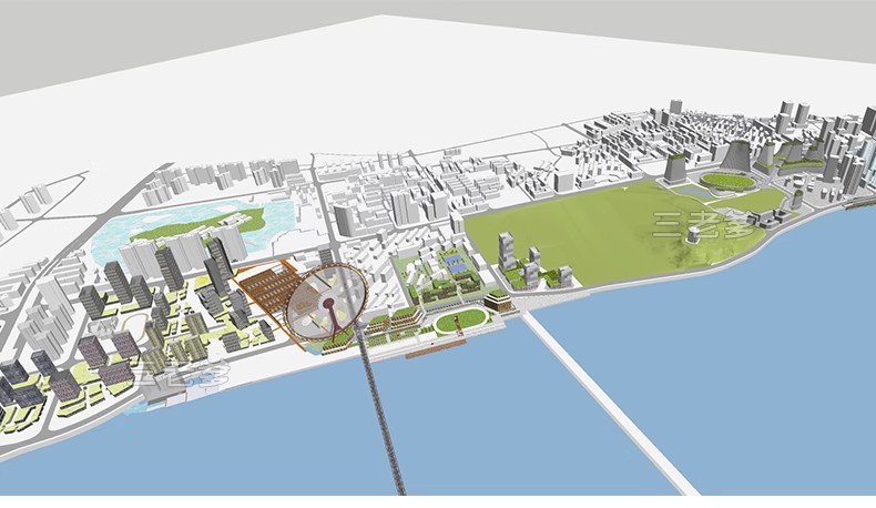 图片[38]-城市设计规划SU模型白膜白模景观建筑鸟瞰草图大师sketchup素材库-大怪兽分享