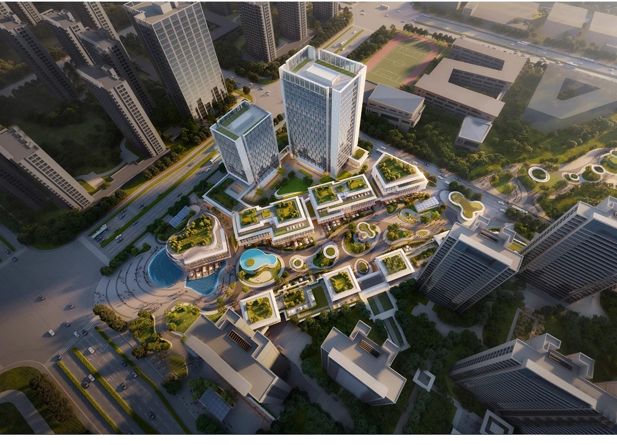 图片[39]-现代商业综合体商城商场购物中心步行街广场草图大师SU模型素材-大怪兽分享