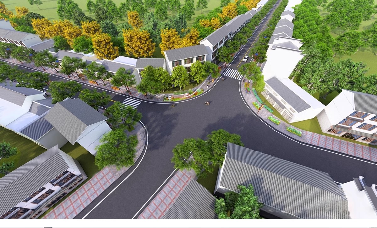 图片[39]-城市道路公路车行道斑马线地面指示线十字交通路口su模型草图大师-大怪兽分享