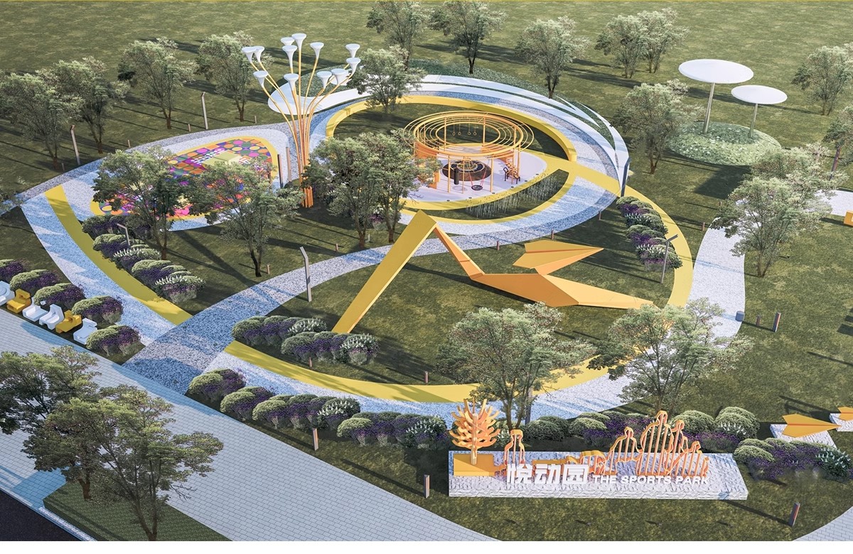 图片[36]-现代公园广场小游园园林节点景观树池座椅坐凳小品草图大师SU模型-大怪兽分享