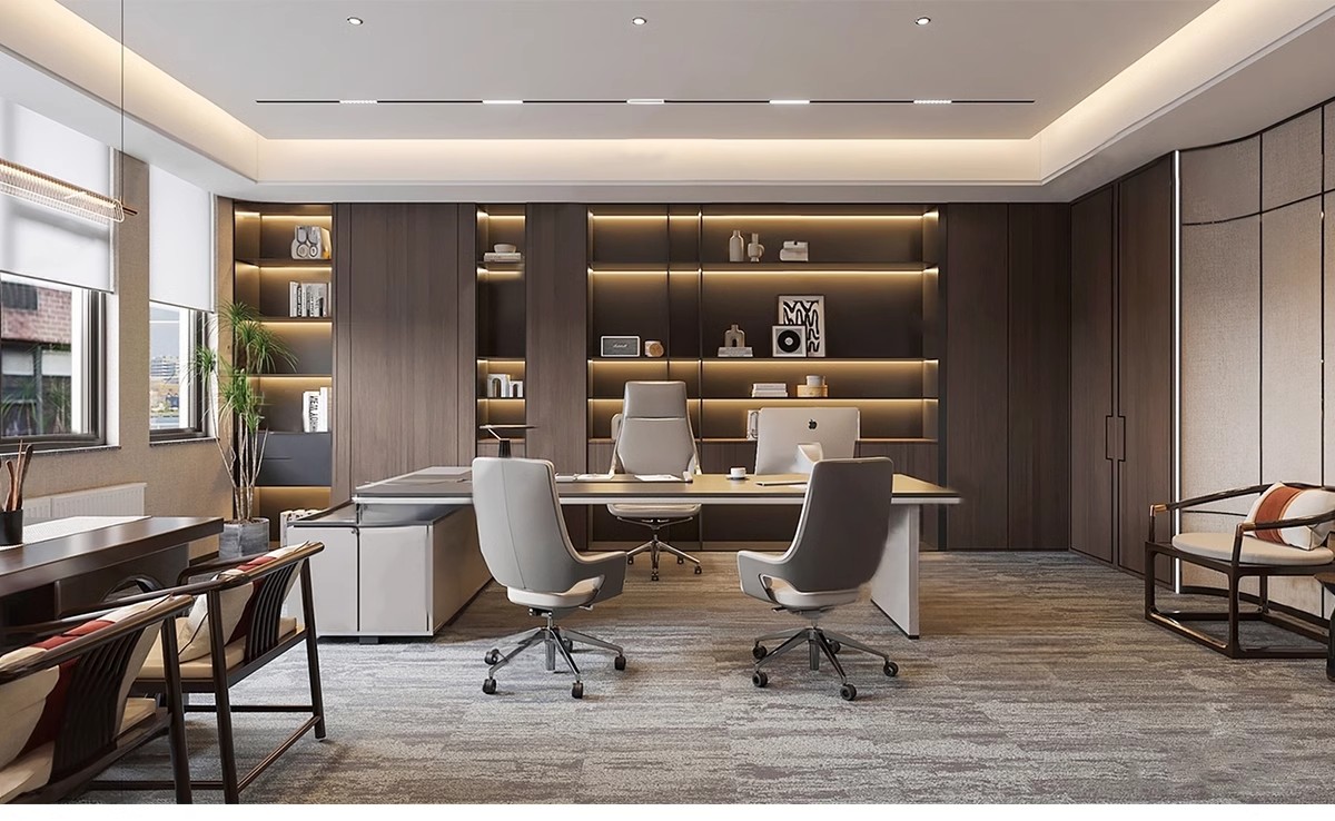 图片[38]-办公室SU模型CAD全套现代北欧会议室共享空间loft工作室草图大师-大怪兽分享