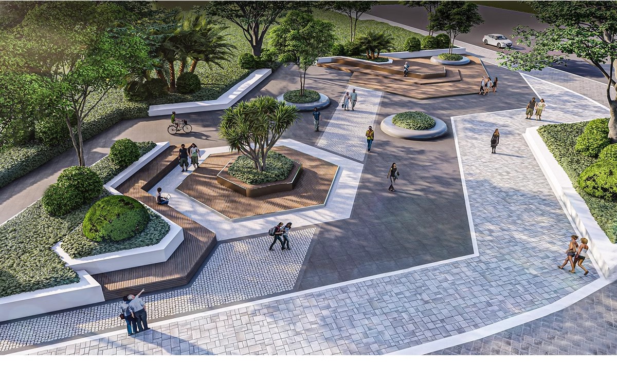 图片[37]-现代公园广场小游园园林节点景观树池座椅坐凳小品草图大师SU模型-大怪兽分享