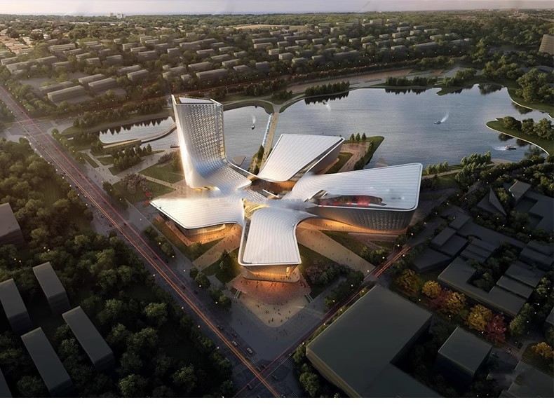 图片[38]-文创园室外商业街步行街购物广场音乐街古街SU模型建筑规划设计-大怪兽分享