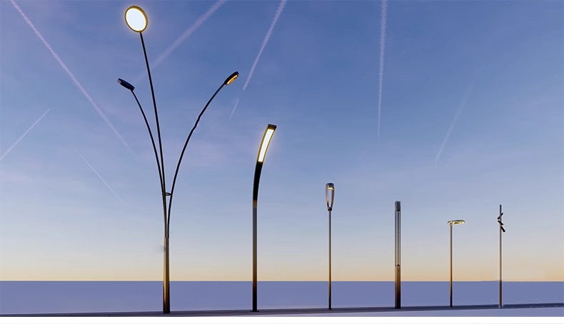 图片[38]-市政道路高杆灯太阳能景观灯广场玉兰灯城市路灯su模型库草图大师-大怪兽分享