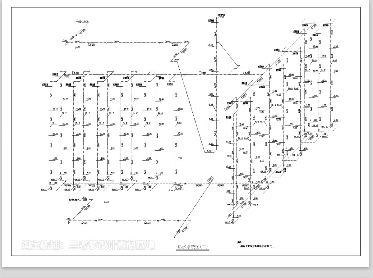 图片[40]-消防给排水电气系统图CAD施工图 工装纸配电强弱电水电全套设计图-大怪兽分享