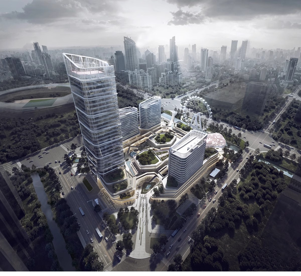 图片[41]-现代商业综合体商城商场购物中心步行街广场草图大师SU模型素材-大怪兽分享