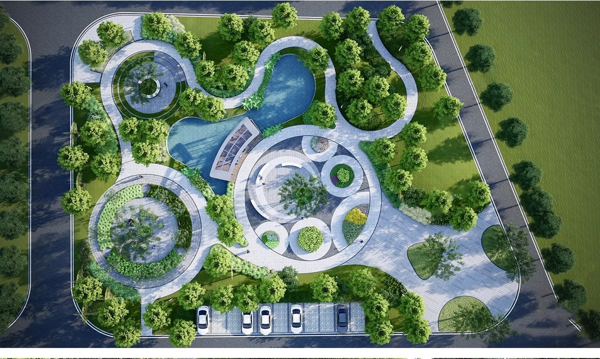 图片[38]-现代公园广场小游园园林节点景观树池座椅坐凳小品草图大师SU模型-大怪兽分享