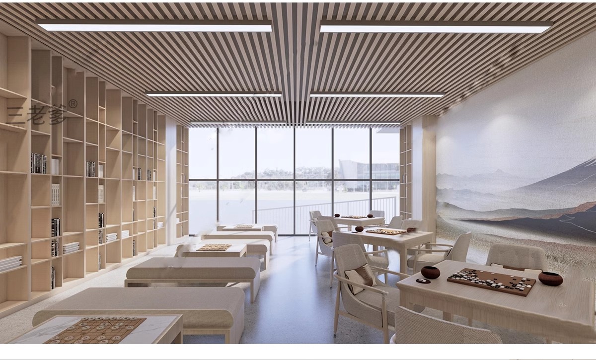 图片[39]-草图大师现代养老院福利院疗养中心大厅活动室卧室SU模型室内设计-大怪兽分享