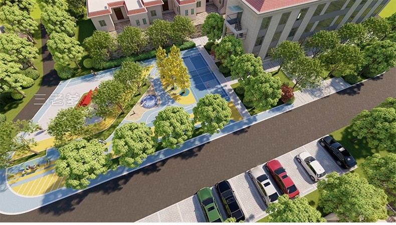 图片[34]-红色文化党建主题美丽乡村新农村公园广场旅游景区草图大师SU模型-大怪兽分享