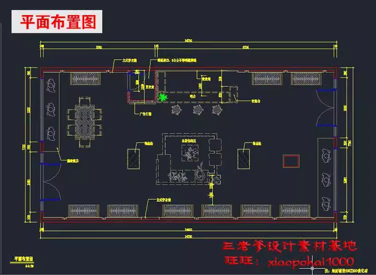 图片[38]-专卖服装店CAD施工图纸3D模型SU效果图库平面图女装男装设计素材-大怪兽分享
