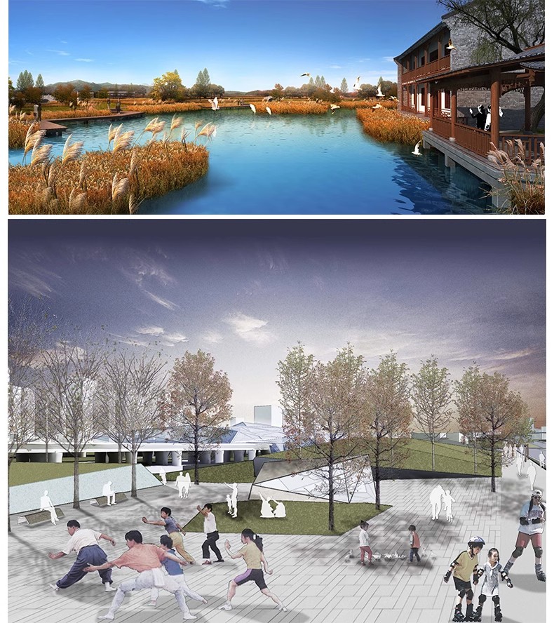 图片[39]-竞赛拼贴风高级灰景观园林建筑公园广场PS效果图素材PSD分层源件-大怪兽分享