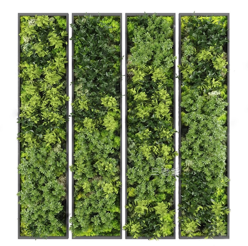 图片[8]-室内植物绿植墙花架垂直绿化绿墙办公室酒店咖啡厅su模型sketchup-大怪兽分享