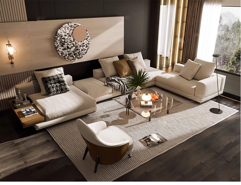 图片[34]-意式风格3d模型家装室内客厅现代轻奢意大利沙发家具双人床3dmax-大怪兽分享