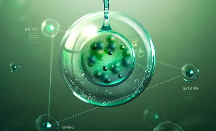 图片[10]-H-056护肤品化妆品水分子精华液DNA生物科技因子PSD海报设计素材-大怪兽分享