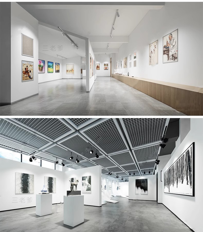 图片[37]-现代画室文化展览馆新中式书画展厅画廊美术馆草图大师SU模型素材-大怪兽分享
