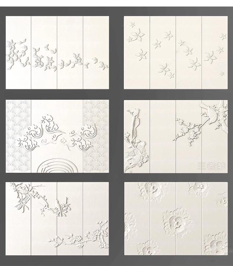 图片[47]-特色文化中式景观墙su模型小品艺术浮雕柱徽派白墙景墙庭院雕塑-大怪兽分享