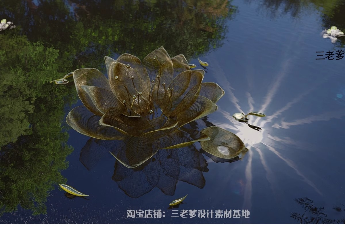 图片[38]-草图大师现代商业街广场雕塑 创意陈设工艺品景观小品su模型素材-大怪兽分享