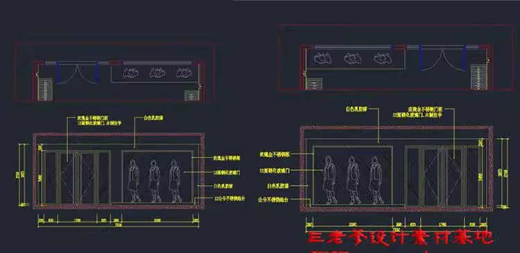 图片[42]-专卖服装店CAD施工图纸3D模型SU效果图库平面图女装男装设计素材-大怪兽分享