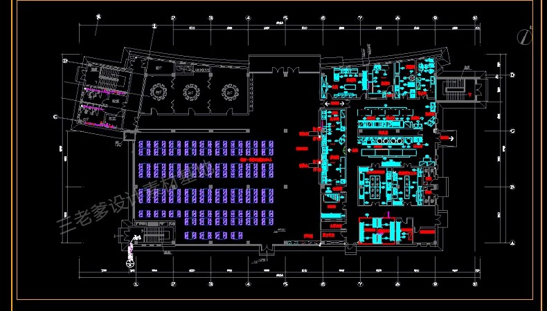 图片[29]-厨房橱柜CAD施工图纸 标准化规范柜子布局整体室内设计框架门板-大怪兽分享