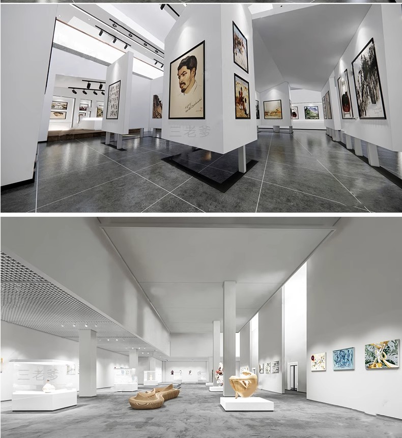 图片[40]-现代画室文化展览馆新中式书画展厅画廊美术馆草图大师SU模型素材-大怪兽分享