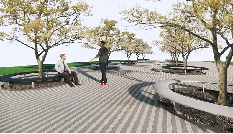 图片[40]-园林异形树桌户外吧台现代公园景观树池创意休闲座椅卡座SU模型-大怪兽分享