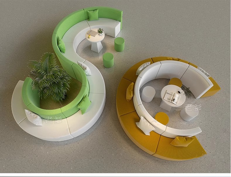 图片[33]-现代北欧咖啡厅餐厅火锅店甜品奶茶店卡座坐椅草图大师SU模型素材-大怪兽分享