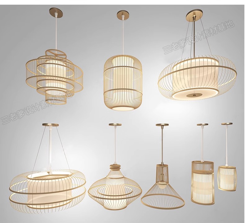 图片[35]-新中式3dmax单体家装沙发酒柜衣柜吊灯装饰挂画柜子床餐桌3d模型-大怪兽分享