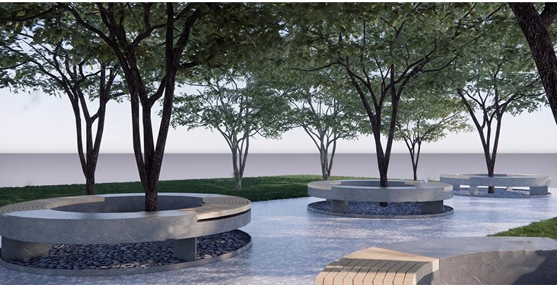 图片[45]-园林异形树桌户外吧台现代公园景观树池创意休闲座椅卡座SU模型-大怪兽分享