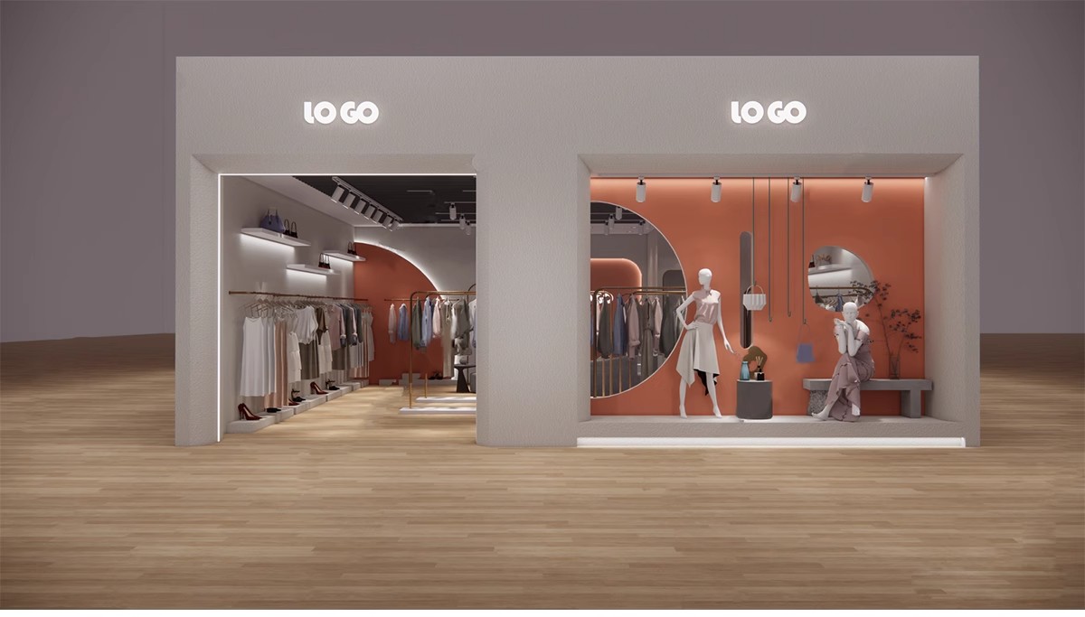 图片[24]-室内服装店专卖店su模型 草图大师sketchup服装展厅单体组件设计-大怪兽分享