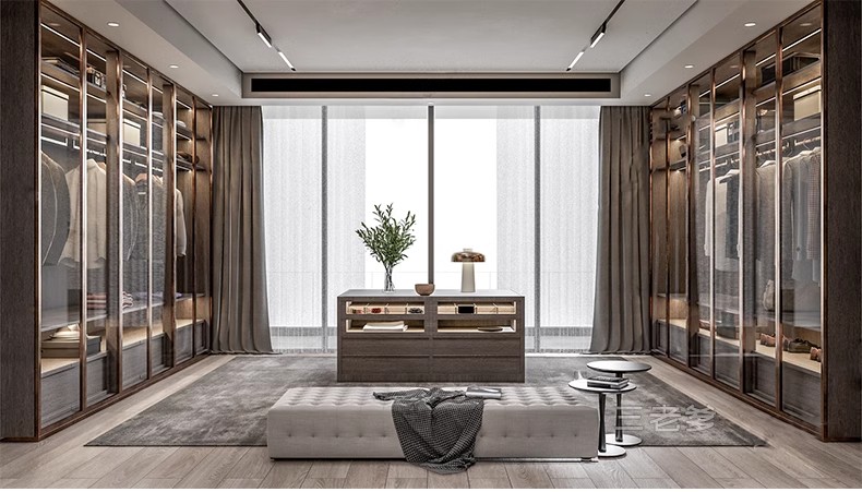 图片[35]-衣帽间草图大师SU模型sketchup室内设计卧室衣柜素材更衣室服装间-大怪兽分享