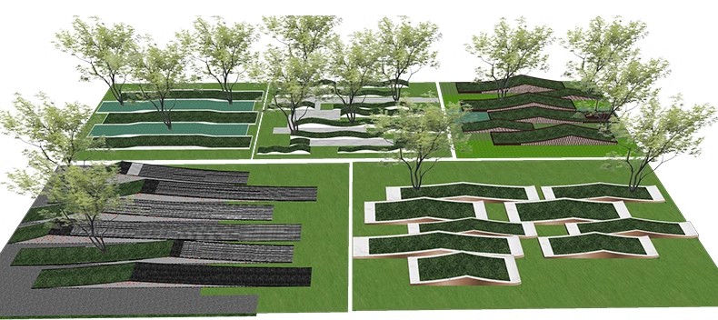 图片[48]-园林异形树桌户外吧台现代公园景观树池创意休闲座椅卡座SU模型-大怪兽分享
