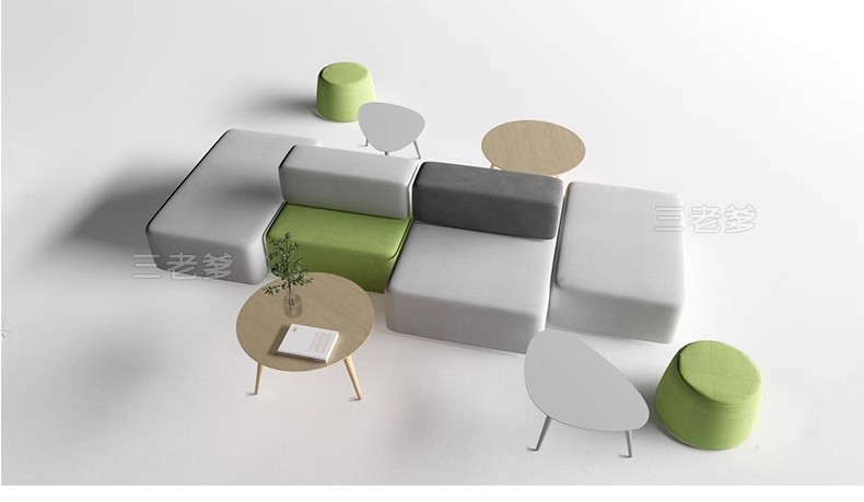 图片[38]-现代北欧咖啡厅餐厅火锅店甜品奶茶店卡座坐椅草图大师SU模型素材-大怪兽分享