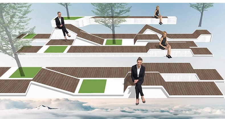 图片[49]-园林异形树桌户外吧台现代公园景观树池创意休闲座椅卡座SU模型-大怪兽分享