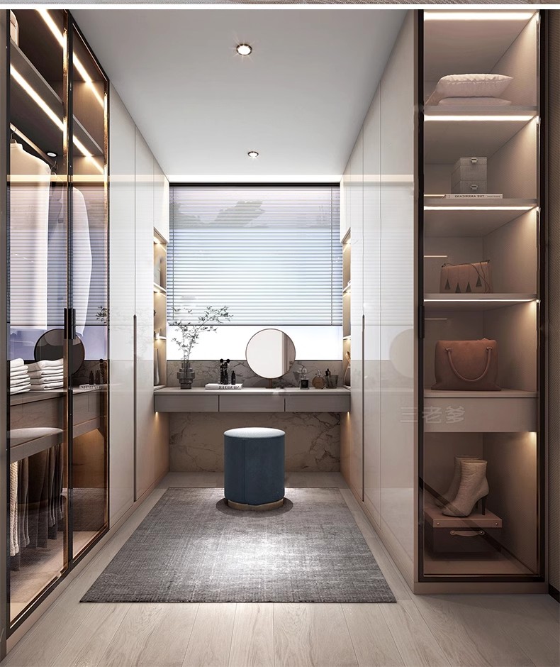 图片[38]-衣帽间草图大师SU模型sketchup室内设计卧室衣柜素材更衣室服装间-大怪兽分享