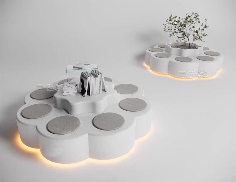 图片[41]-现代北欧咖啡厅餐厅火锅店甜品奶茶店卡座坐椅草图大师SU模型素材-大怪兽分享