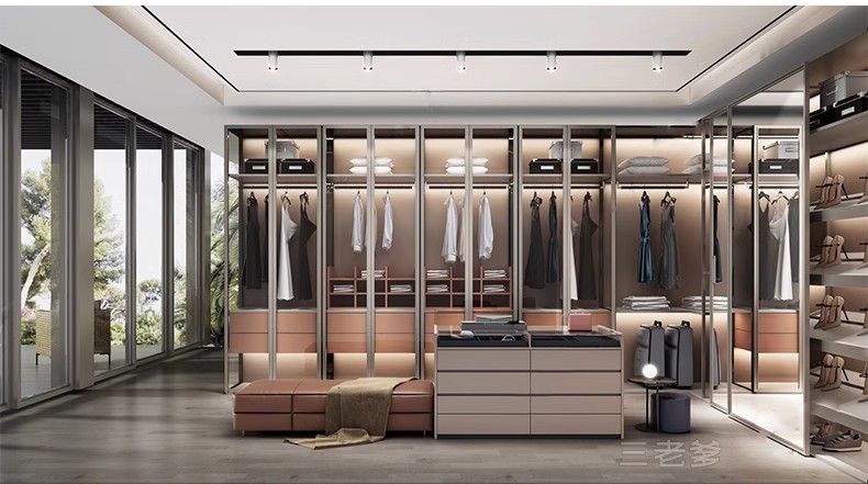 图片[40]-衣帽间草图大师SU模型sketchup室内设计卧室衣柜素材更衣室服装间-大怪兽分享