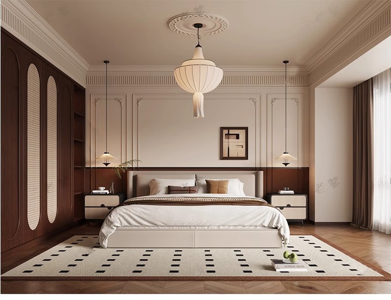 图片[33]-现代中古风家装家具客厅餐厅su模型复古风室内装饰工业风草图大师-大怪兽分享