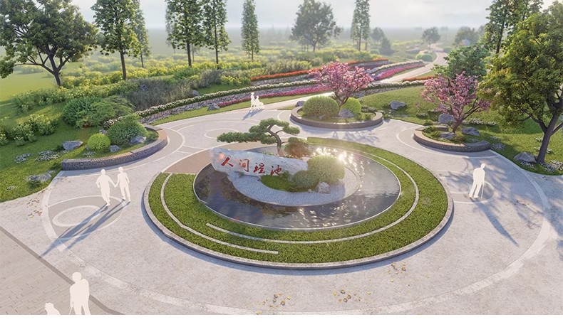 图片[43]-现代公园体育运动入口景观景区大门雕塑LOGO景墙指示标识牌SU模型-大怪兽分享