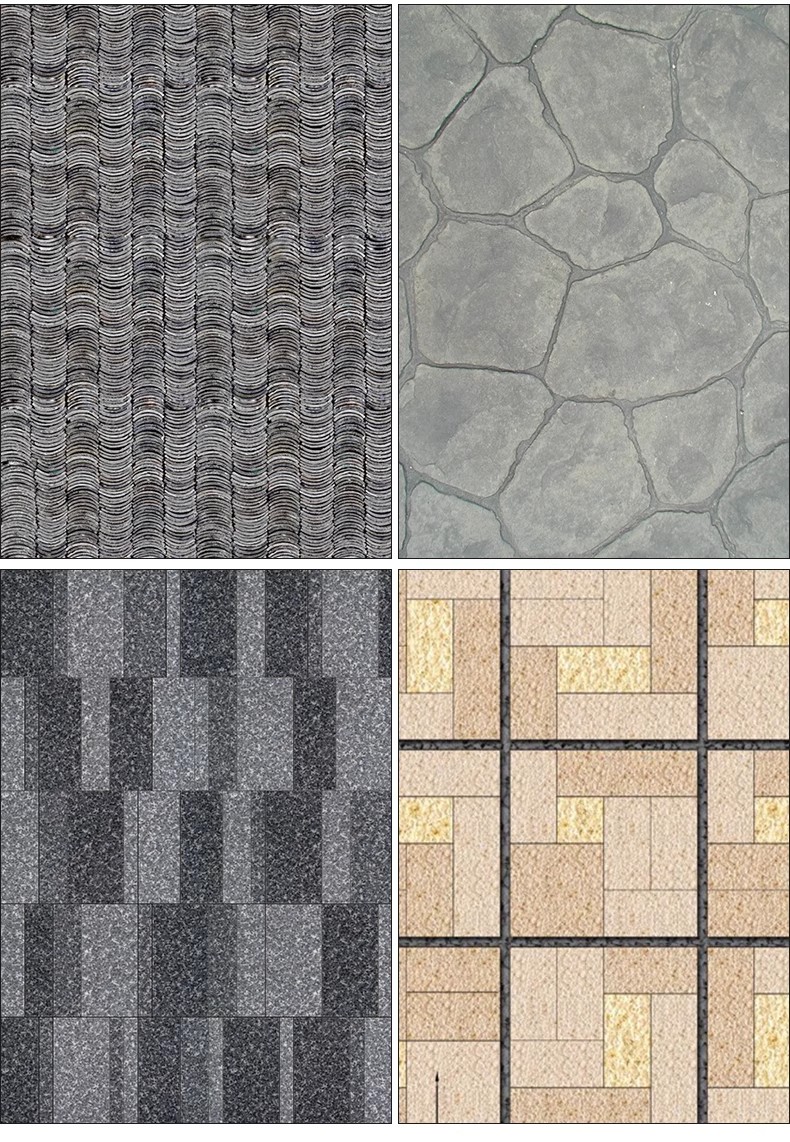 图片[32]-景观铺装贴图SU材质建筑室外广场墙面地面PS石材花岗岩高清3D素材-大怪兽分享