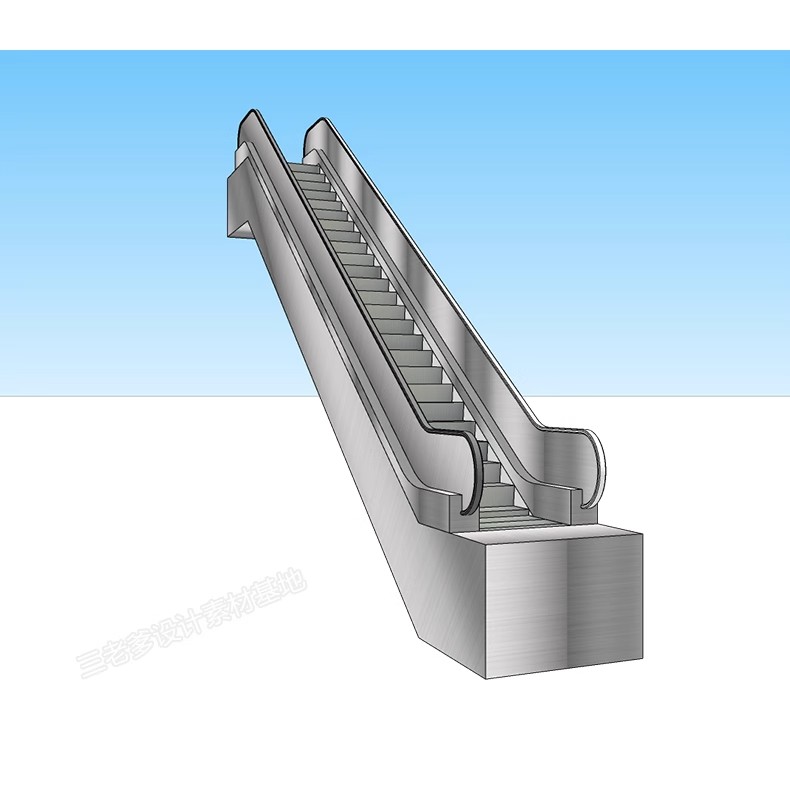 图片[26]-现代电梯门SU模型垂直升降客梯商场观光电梯玻璃货梯轿厢草图大师-大怪兽分享